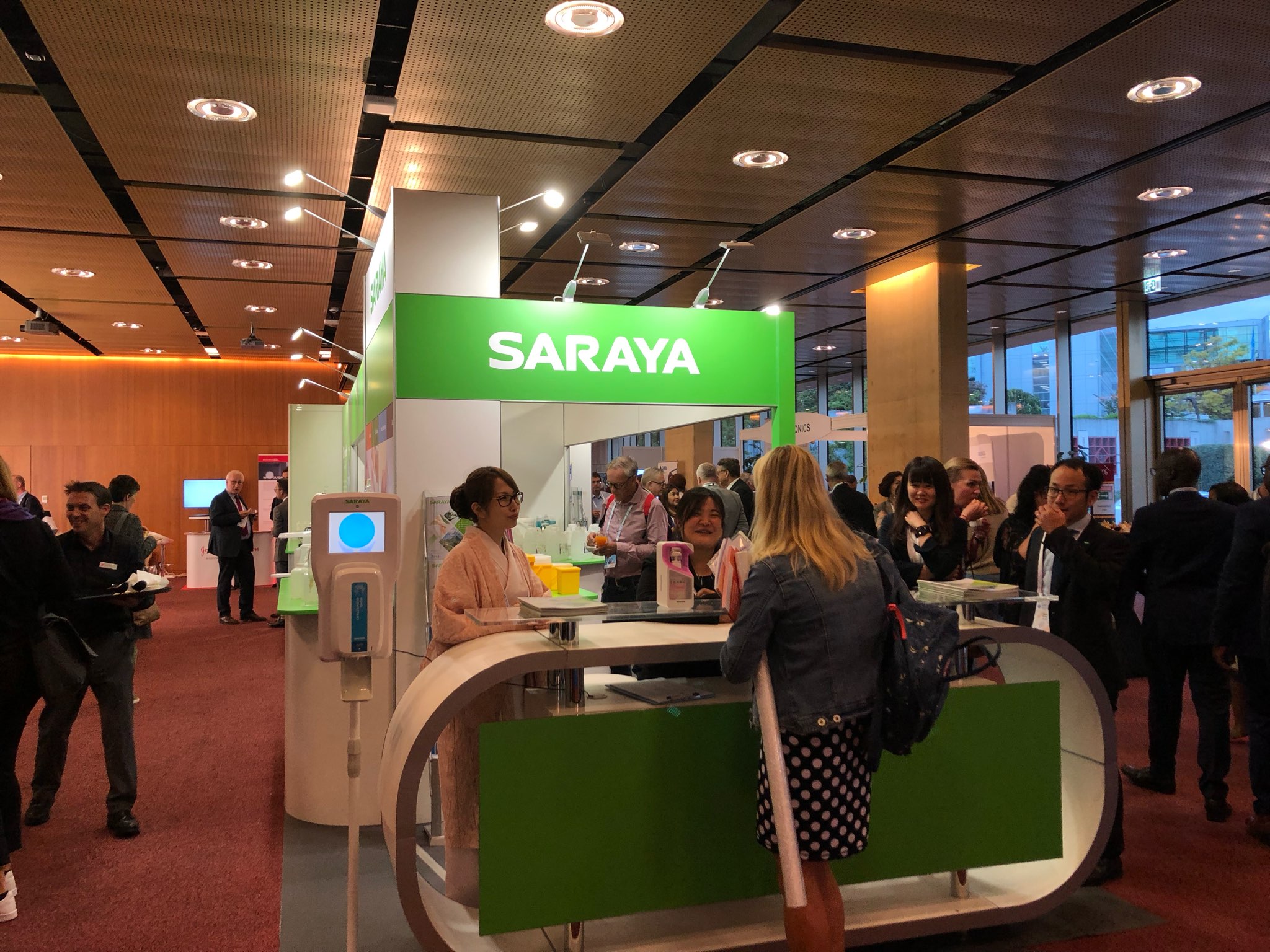 Saraya Booth at ICPIC 2019