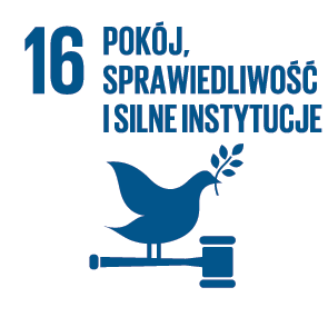 SDG 16 - Pokój, sprawiedliwość i silne instytucje
