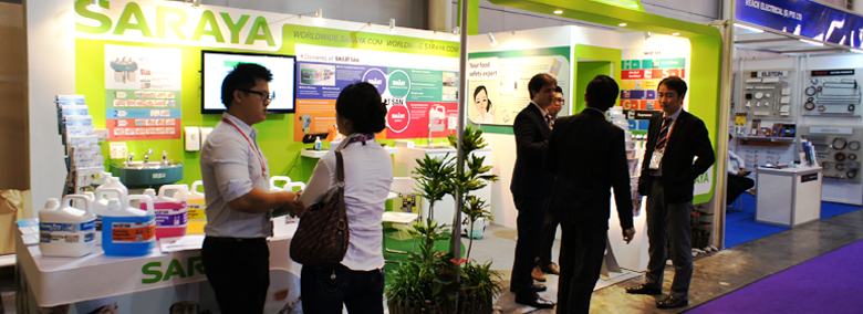 Saraya Hygiene Malaysia participates in Food & Hotel Asia (FHA) held in Singapore.