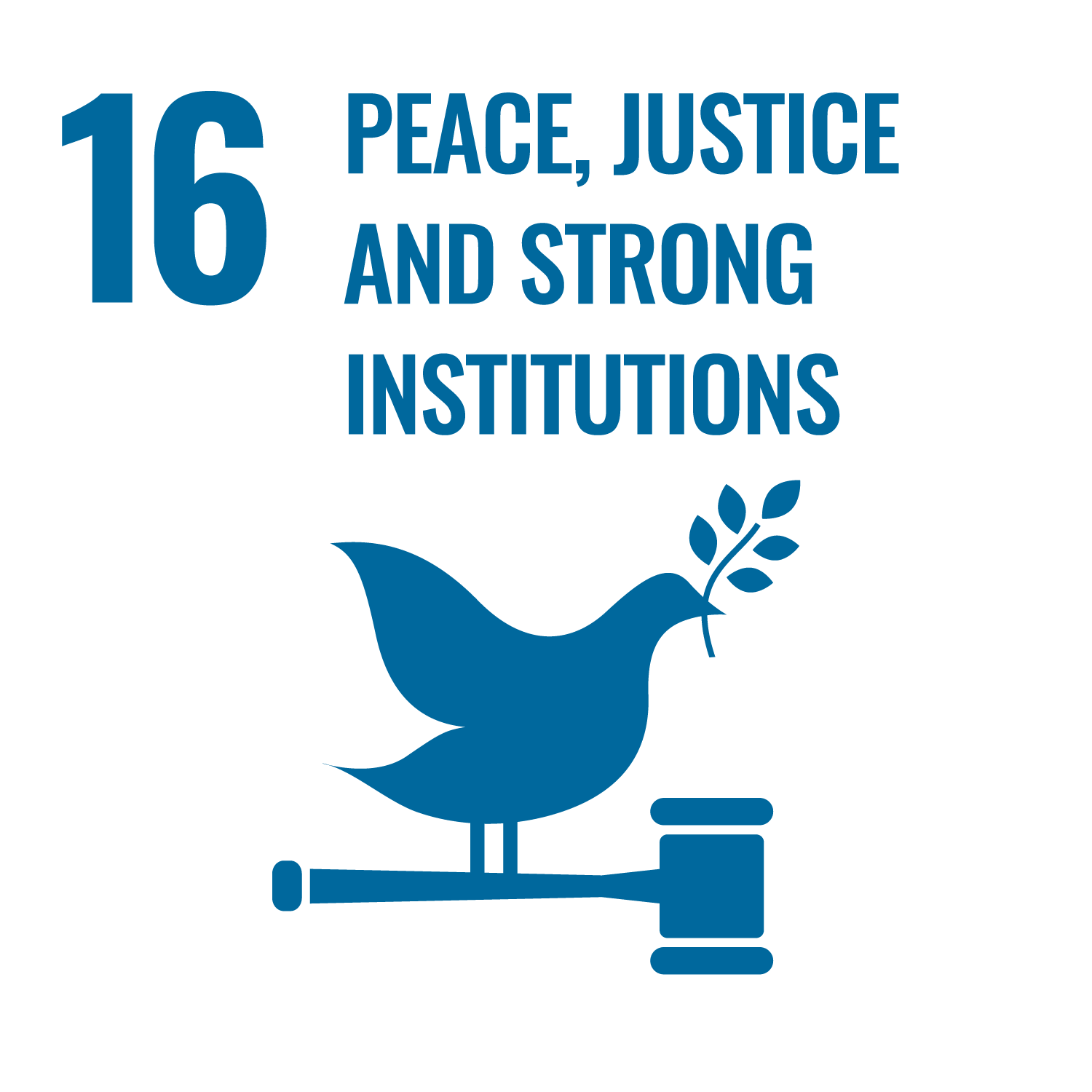 SDG 16 - Peace, Justice and Strong Institutions