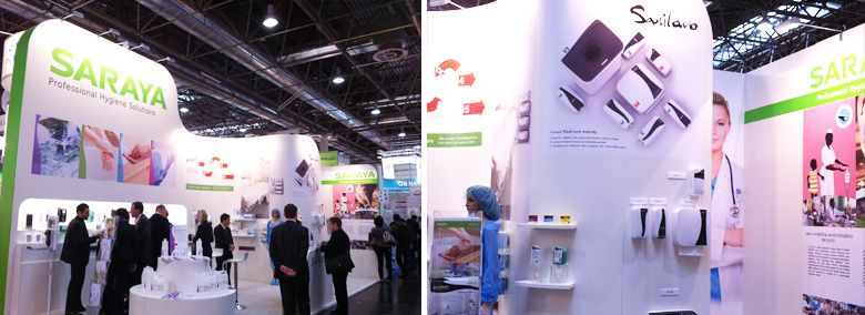 SARAYA participates in MEDICA 2014.