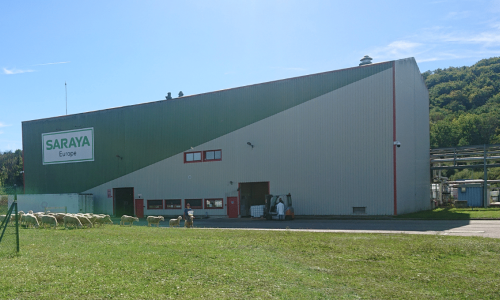 Eco-grazing on our factory site in Velaines